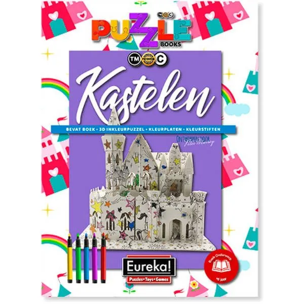 Eureka Puzzelboek – Kastelen