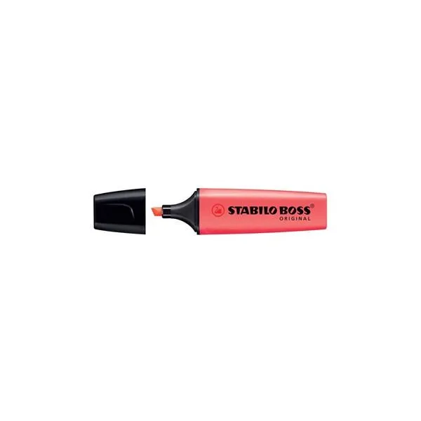 Stabilo tekstmarker rood