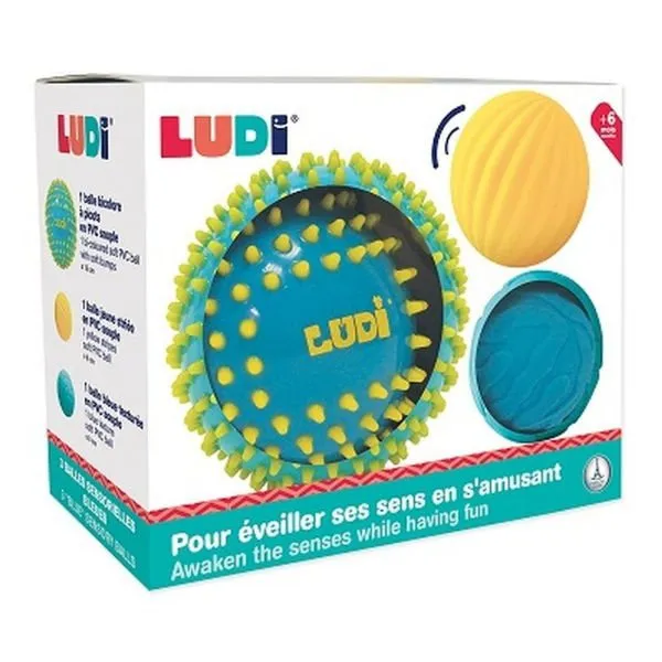 LUDI – 3 Sensorische Ballen