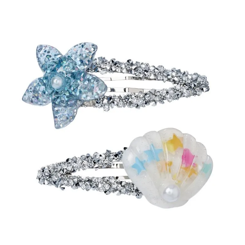 Souza for Kids – Haarsclips Sade Zeester Schelp Glitter