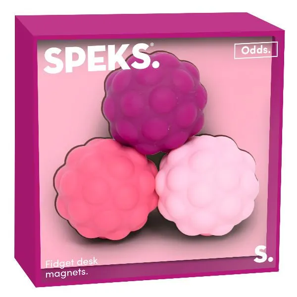 SPEKS – Odds Soft Silicone Fidget Magnets Purple 14+