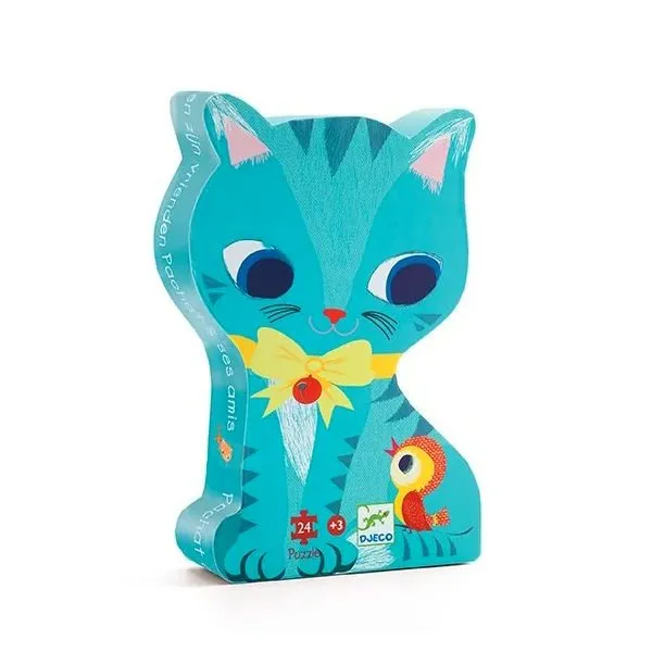 Djeco Puzzel – Pachat & zijn vriendjes 24 stukjes
