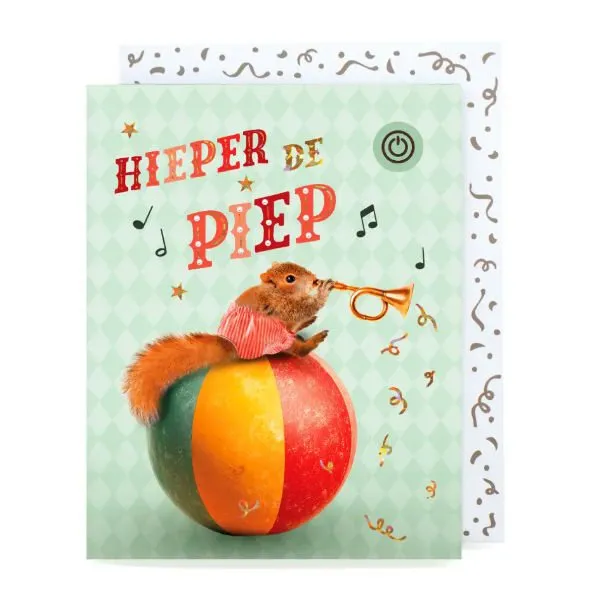 Muziekkaart – Hieper de Piep