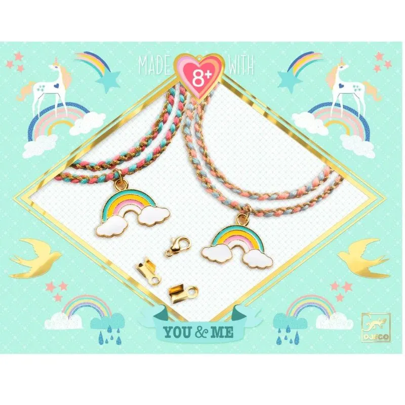 Djeco You & Me Armbandjes Maken Rainbow Kumihimo