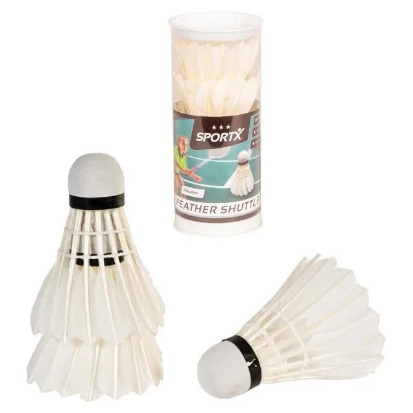 SportX Shuttle veren wit 3 in koker