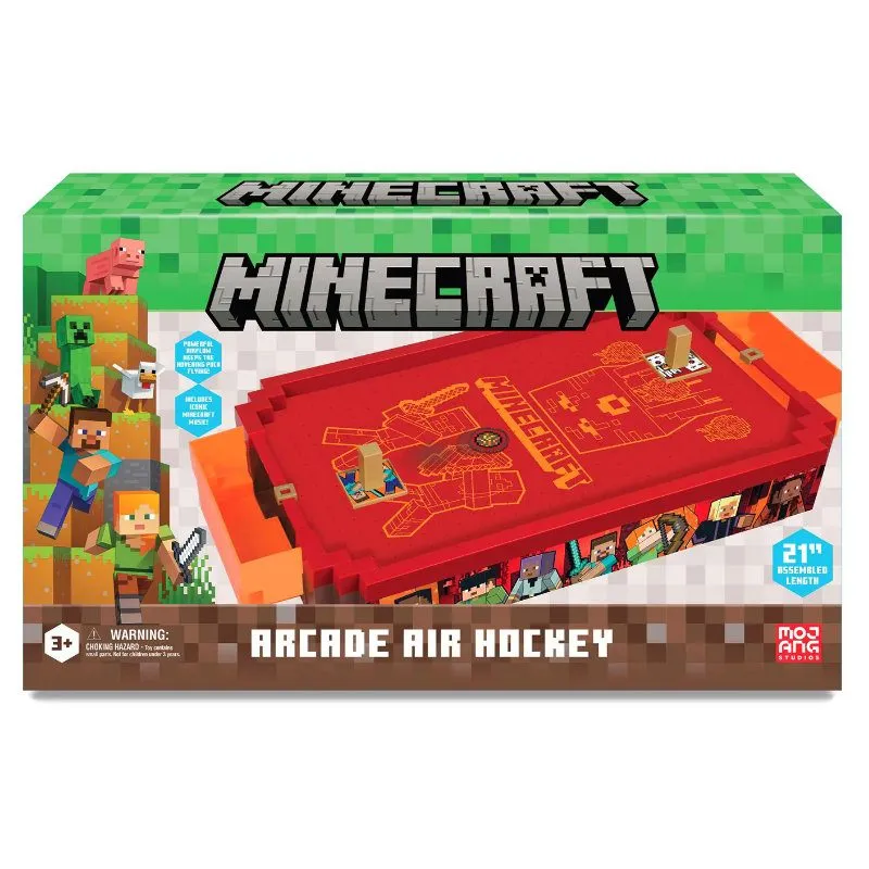 Minecraft -Electronic Arcade Air Hockey Premium Series Nether -52,6x7,8x27,8cm