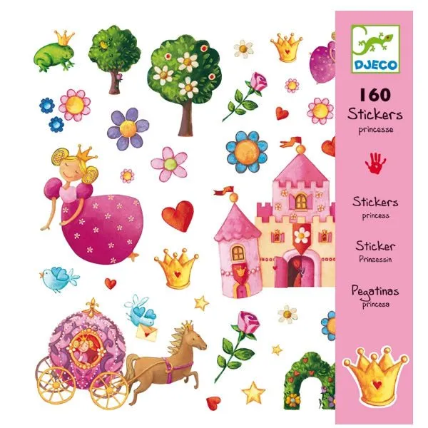 Djeco – Stickers Prinses