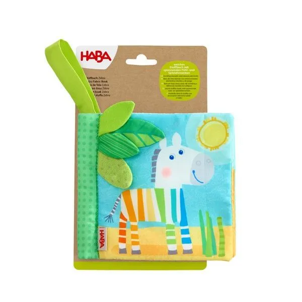 Haba – Stoffen Boek Zebra