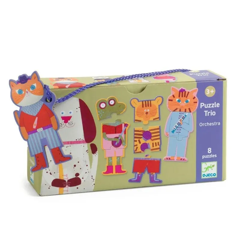 Djeco Trio Puzzel Orchestra