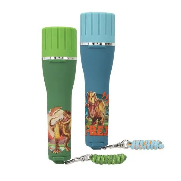 Dino World zaklantaarn met timer