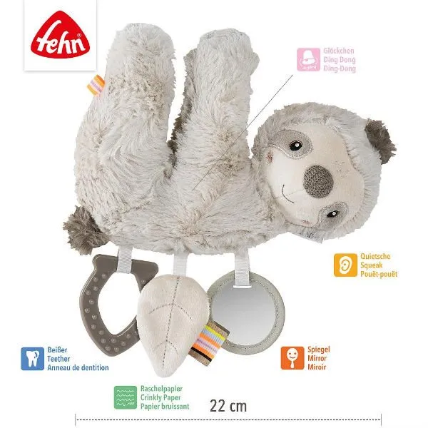Fehn – Activiteitsknuffel Luiaard