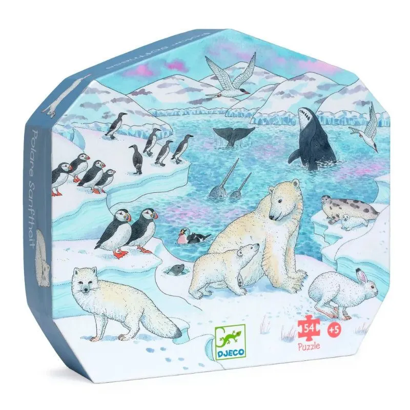 Djeco - Puzzel Zachte Poolwereld 54st
