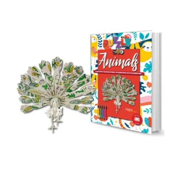 Eureka Puzzelboek – Dieren