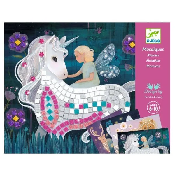 Djeco – Mozaïek set De betoverde wereld