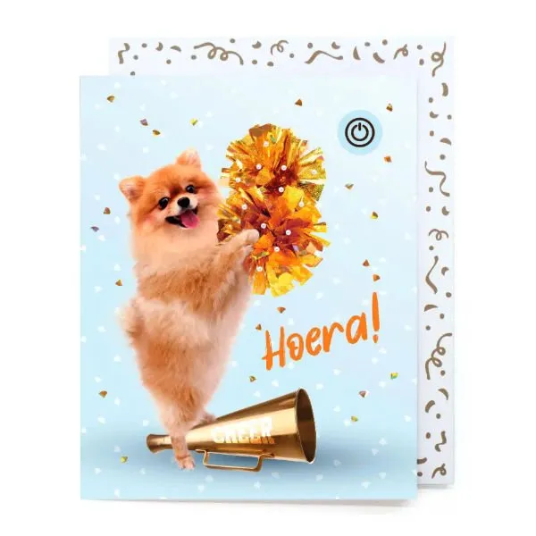 Muziekkaart – Hoera