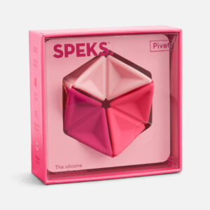 SPEKS - Pivot Silicone Flexagon Magenta