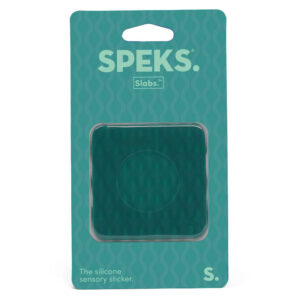 SPEKS - Slabs Square Mesh Green Siliconen Sensorische Sticker